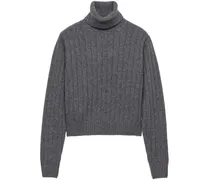 Rollkragenpullover aus Kaschmir - Grau