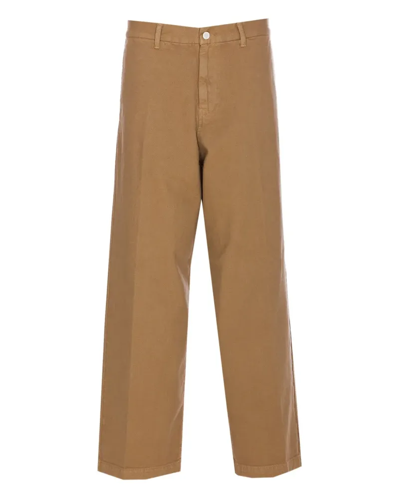 Amish Jeans mit geradem Bein - Braun Braun