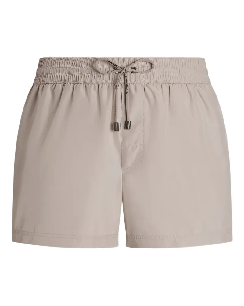 Dolce & Gabbana Badeshorts mit Kordelzug - Nude Nude