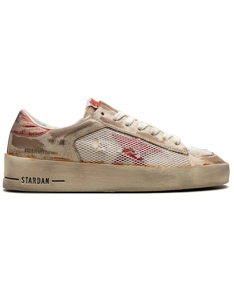 Golden Goose Stardan Sneakers mit Mesh-Einsatz - Nude Nude