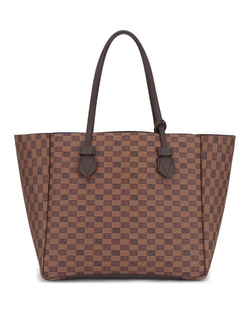 Moreau Paris Vincennes Tote Bag mit Print - Braun Braun