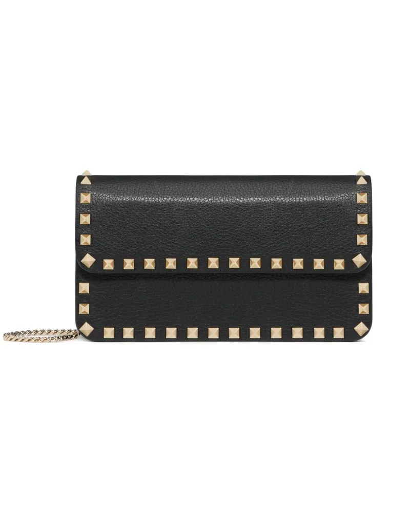 Valentino Garavani Rockstud Clutch - Schwarz Schwarz