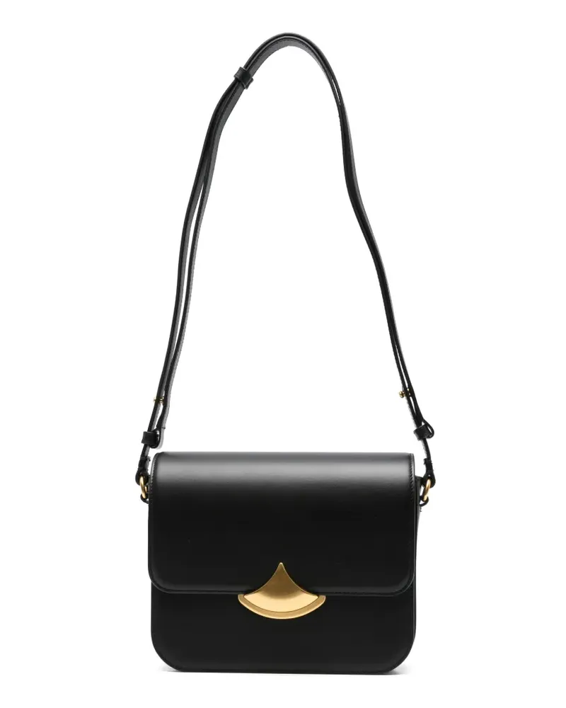 Sessùn gold-tone hardware shoulder bag - Schwarz Schwarz