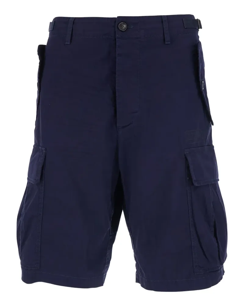 Dsquared2 flap-pocket shorts - Blau Blau