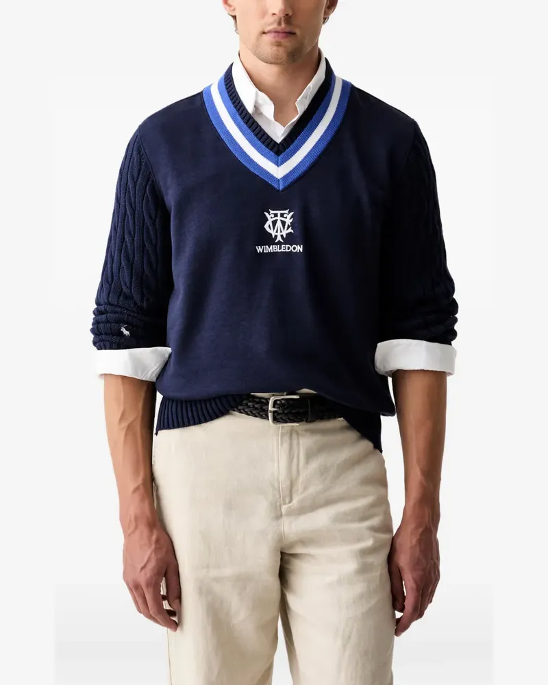 Ralph Lauren Wimbledon Sweatshirt - Blau Blau