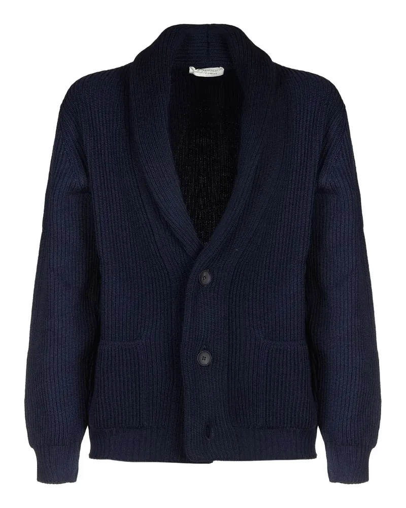 Filippo de Laurentiis Cardigan mit Schalkragen - Blau Blau
