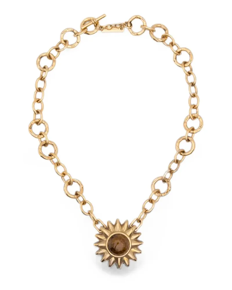 Raquel Diniz Sun necklace - Gold Gold