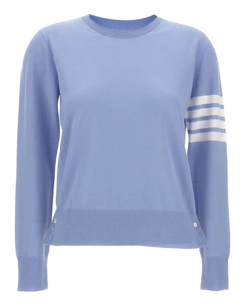 Thom Browne Pullover mit rundem Ausschnitt - Blau Blau