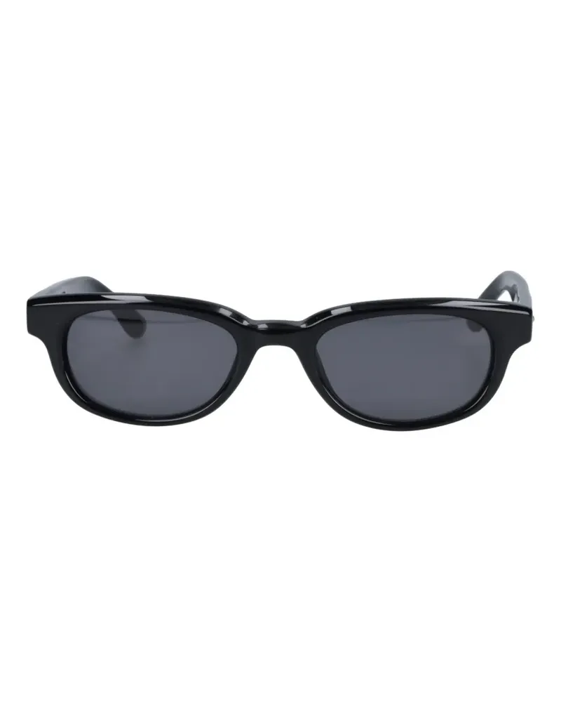 CHIMI Lyra oval-frame sunglasses - Schwarz Schwarz