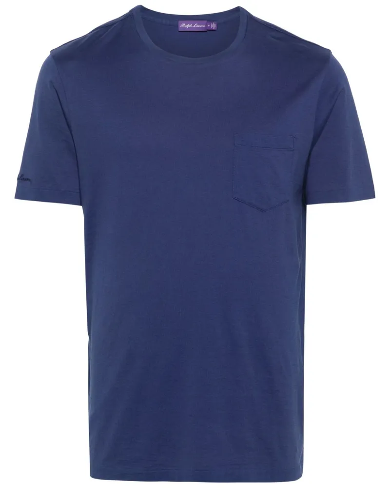 Ralph Lauren T-Shirt mit Brusttasche - Blau Blau