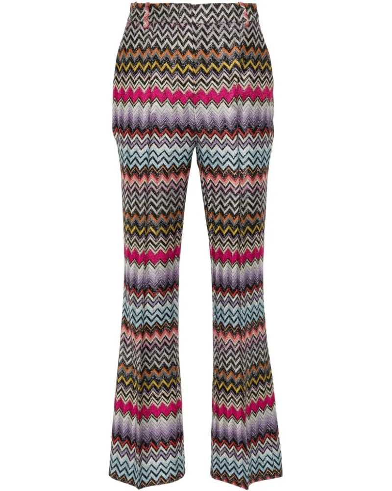 Missoni Capri Bootcut-Hose - Rosa Rosa