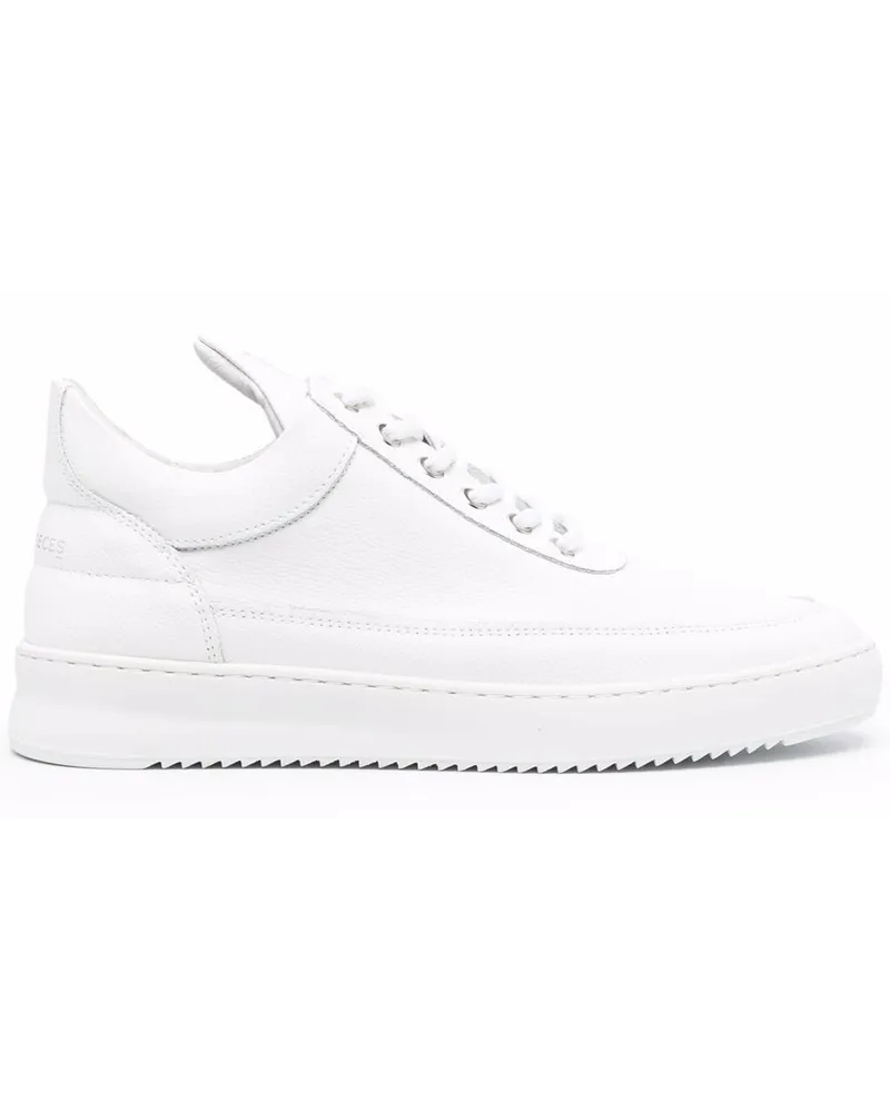 Filling Pieces Sneakers mit Logo - Weiß Weiß