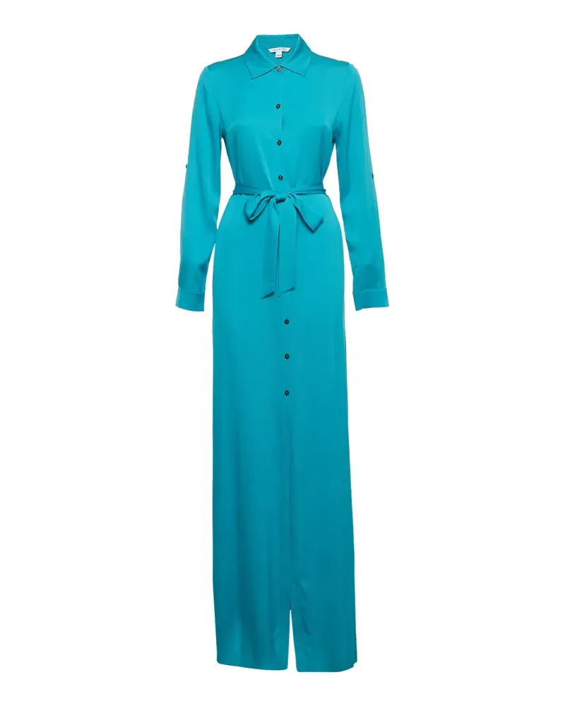 Diane von Furstenberg Amina maxi shirt dress - Blau Blau