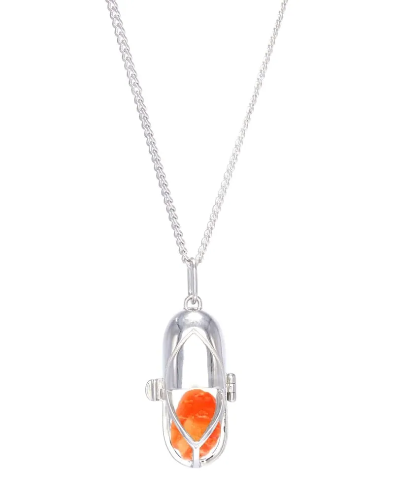 CAPSULE ELEVEN Carnelian Halskette Silber