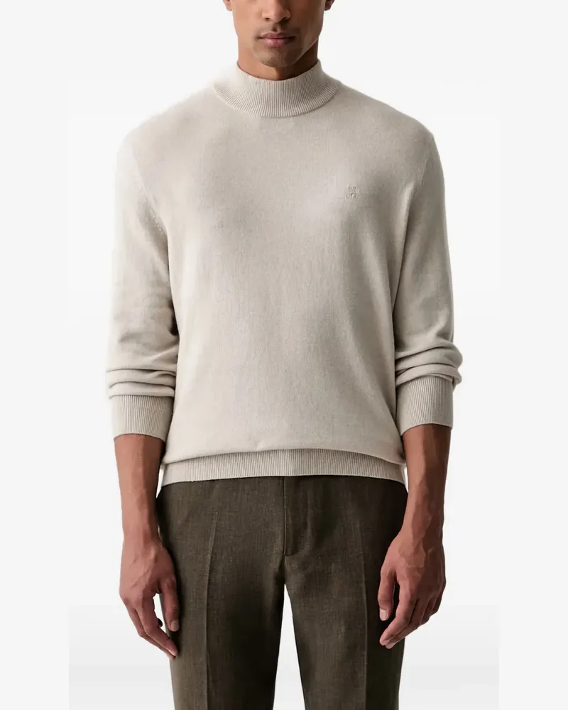 Marc O'Polo Pullover mit Stehkragen - Nude Nude