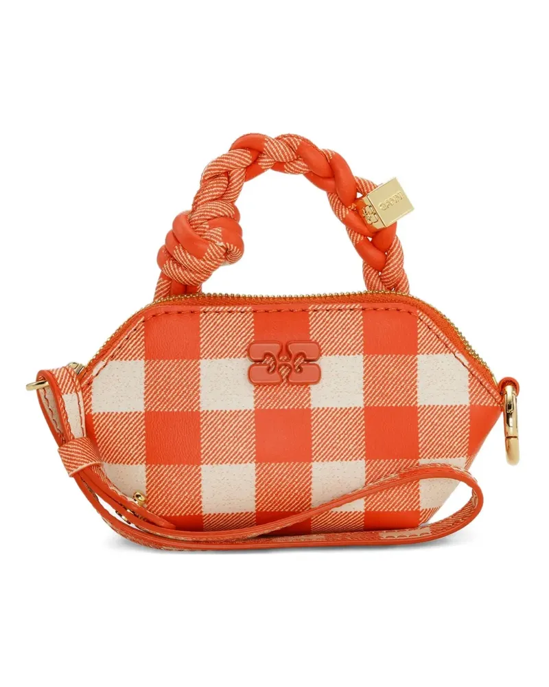Ganni Nano Bou Tasche - Orange Orange