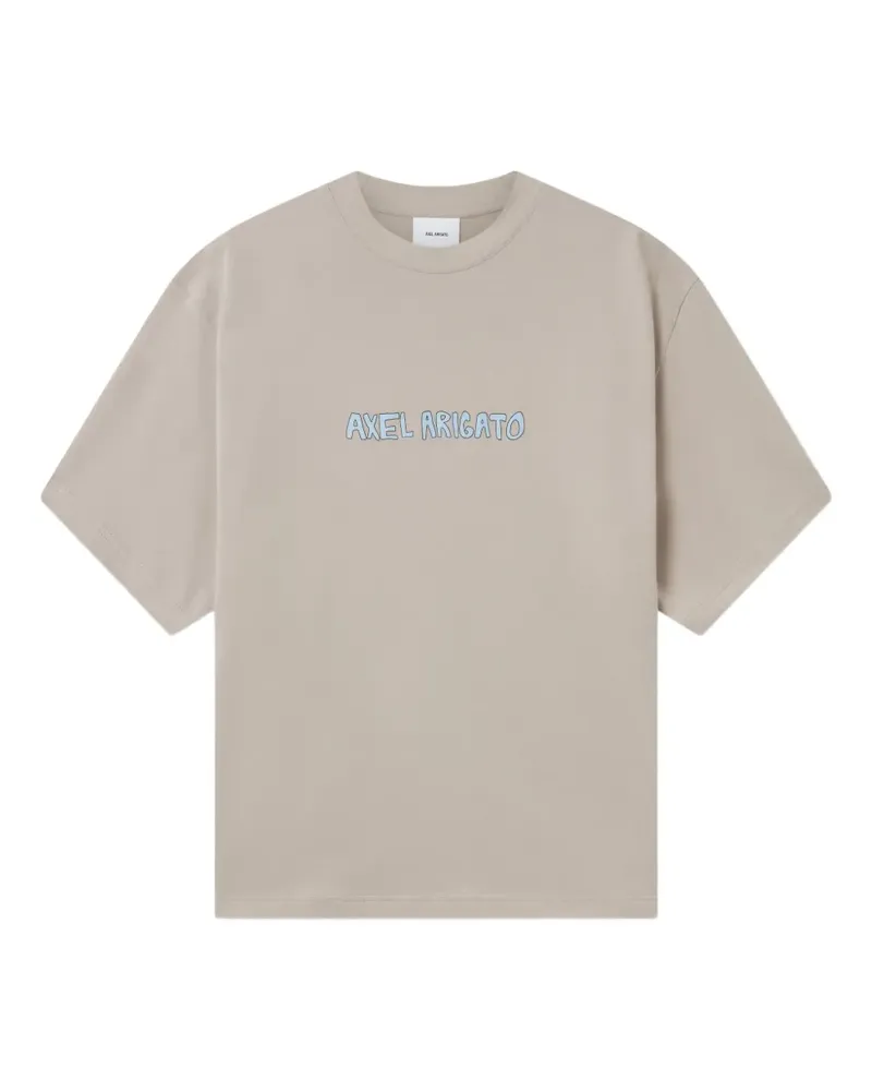 Axel Arigato T-Shirt mit Logo-Print - Nude Nude