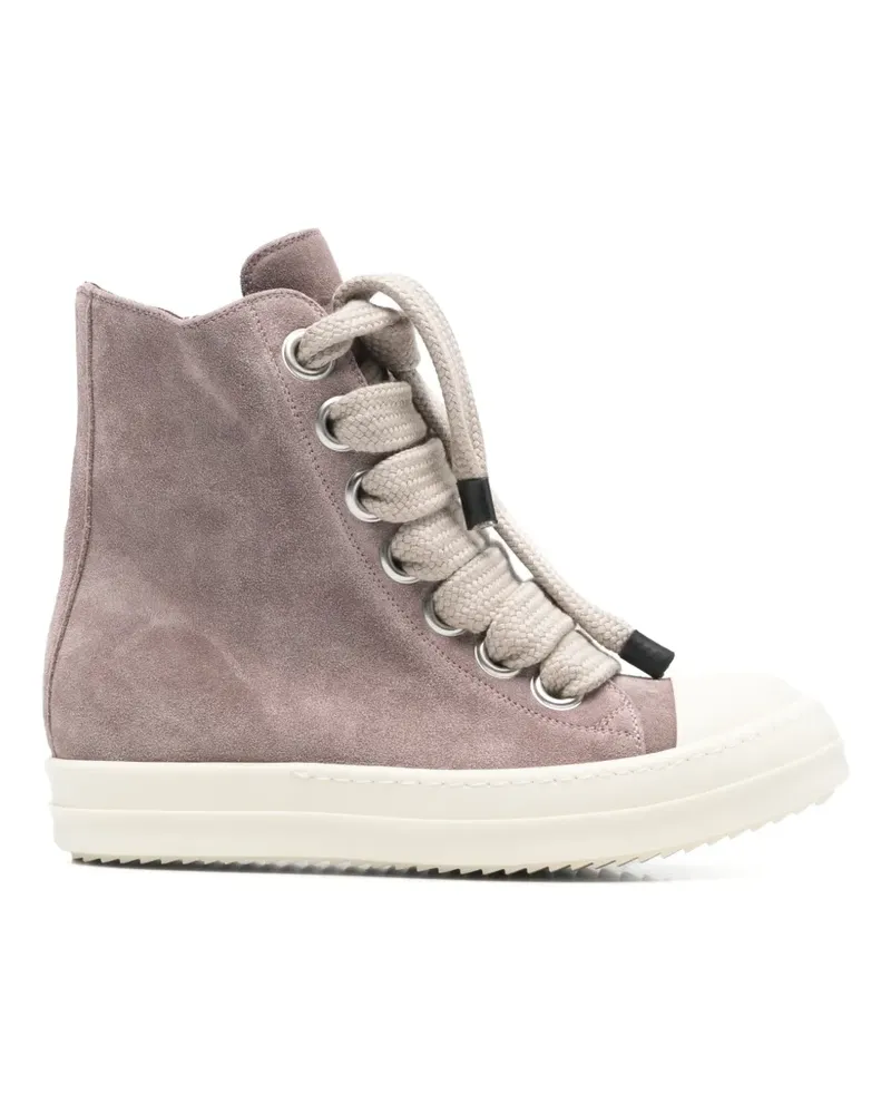Rick Owens High-Top-Sneakers mit Reißverschluss - Grau Grau