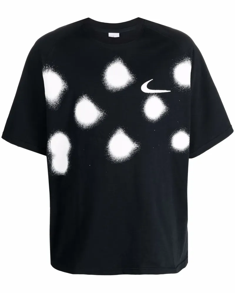 Nike T-Shirt mit grafischem Print - Schwarz Schwarz