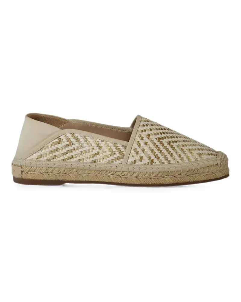 Manolo Blahnik Espadra woven espadrilles - Nude Nude