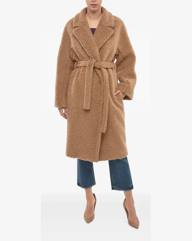Stella McCartney belted teddy coat - Braun Braun