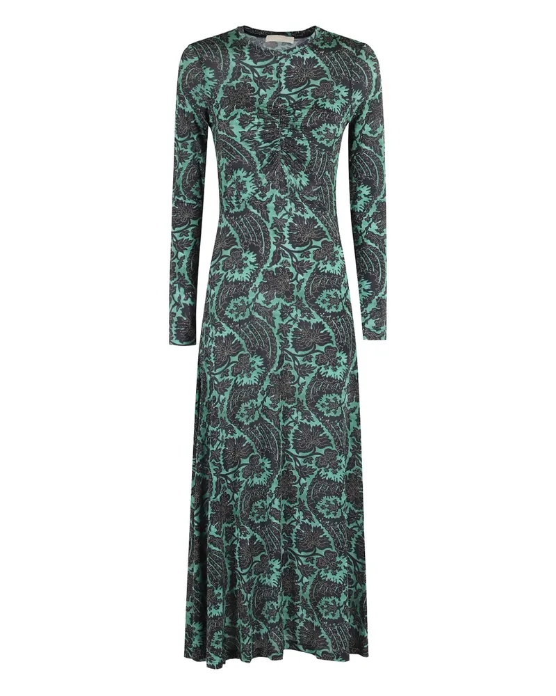 Ulla Johnson Naia Maxikleid mit Print - Grün Grün