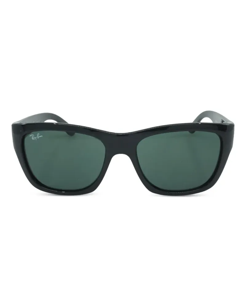 Ray Ban Sonnenbrille mit eckigem Gestell - Schwarz Schwarz