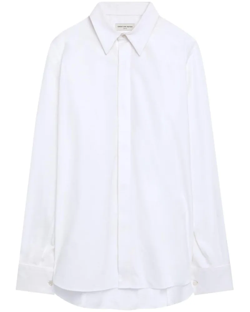Dries van Noten Hemd mit klassischem Kragen - Weiß Weiß