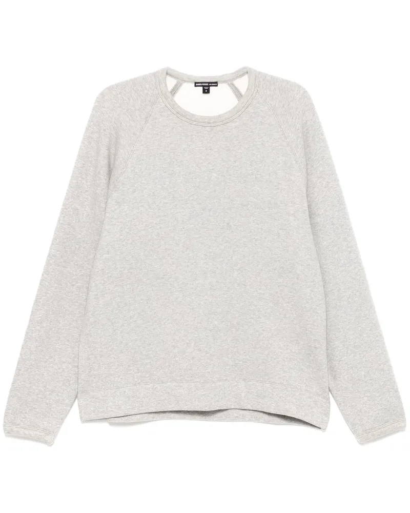James Perse Cosy Raglan Sweatshirt - Schwarz Schwarz