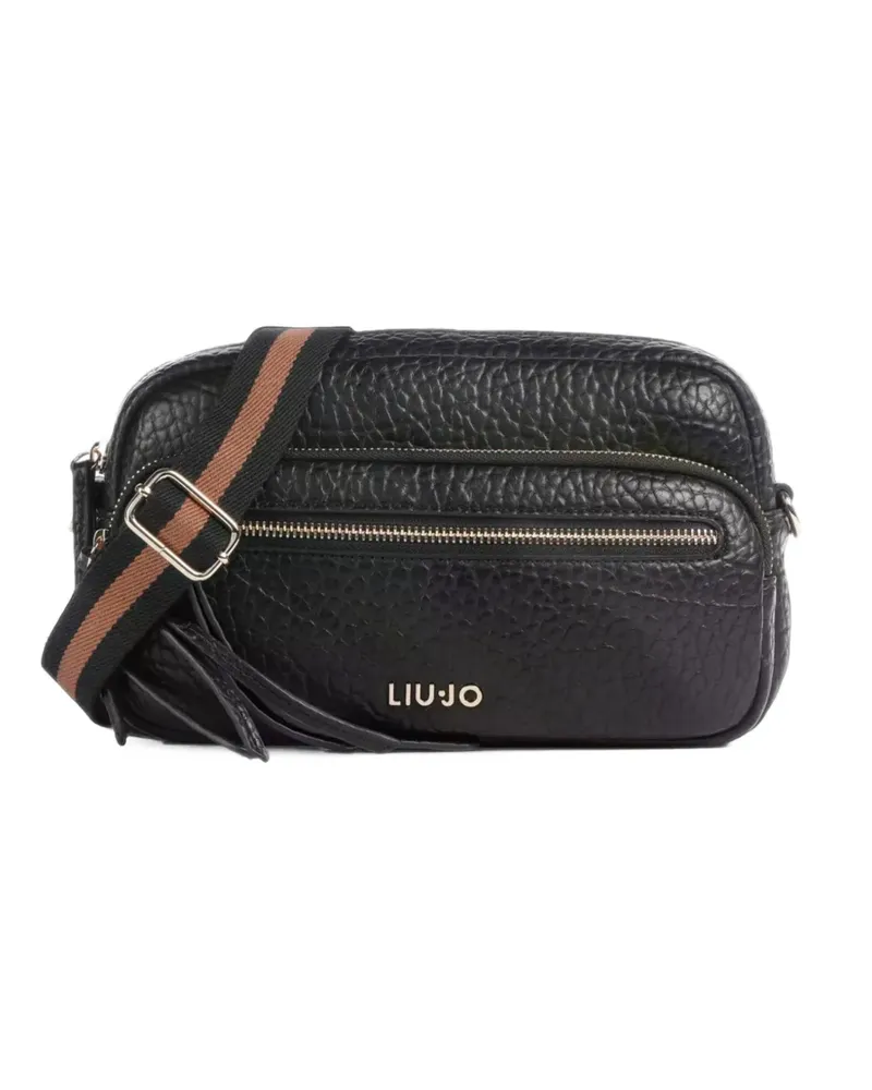 Liu Jo pebbled camera cross body bag - Schwarz Schwarz