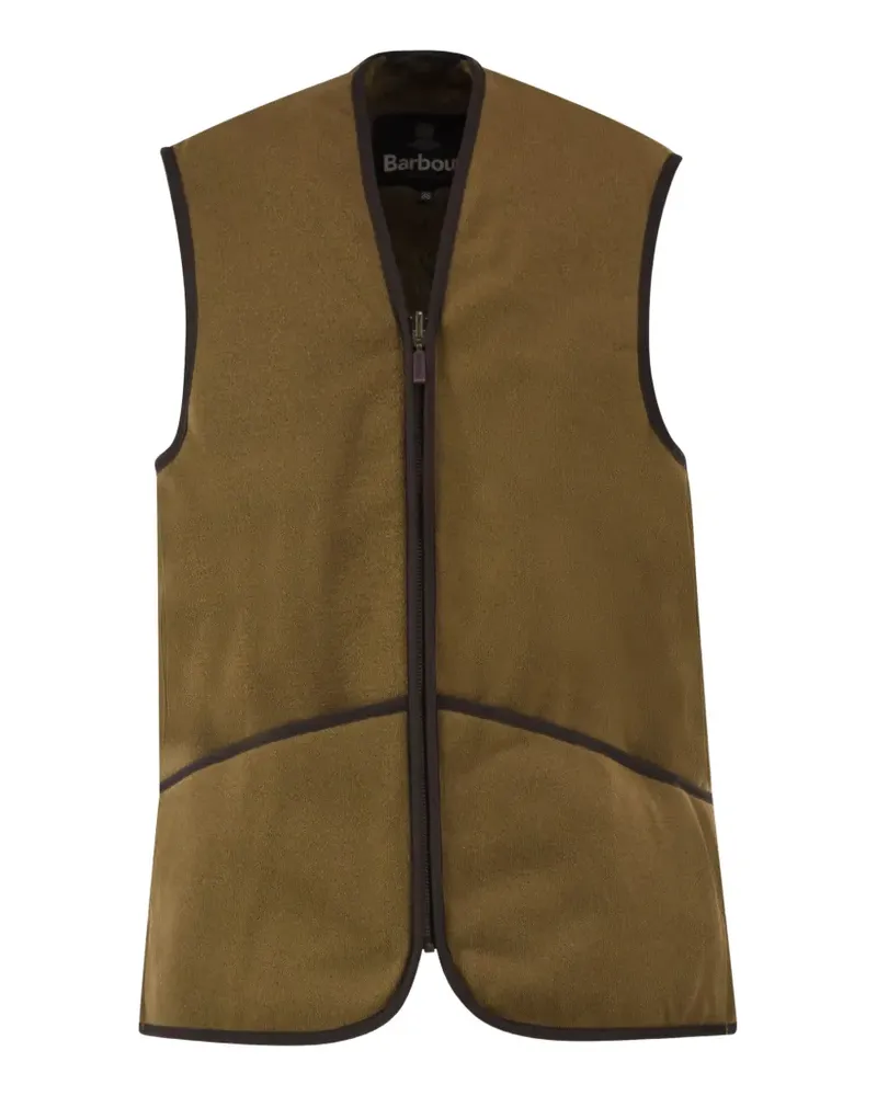 Barbour reversible fleece-effect waistcoat - Braun Braun