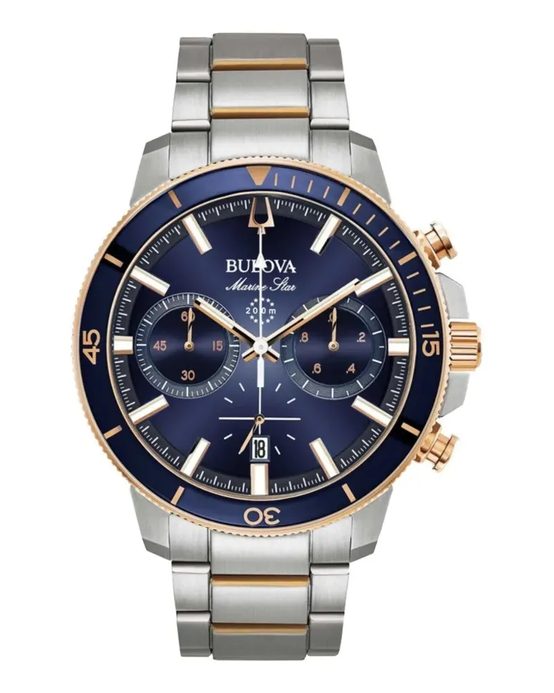 BULOVA Marine Star 45mm watch - Blau Blau