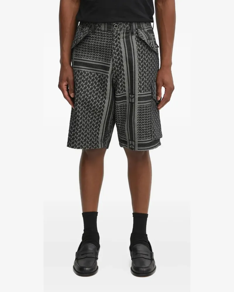 Neighborhood buttoned shorts - Grau Grau