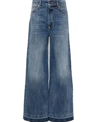 Stella McCartney Jeans mit weitem Bein Blau