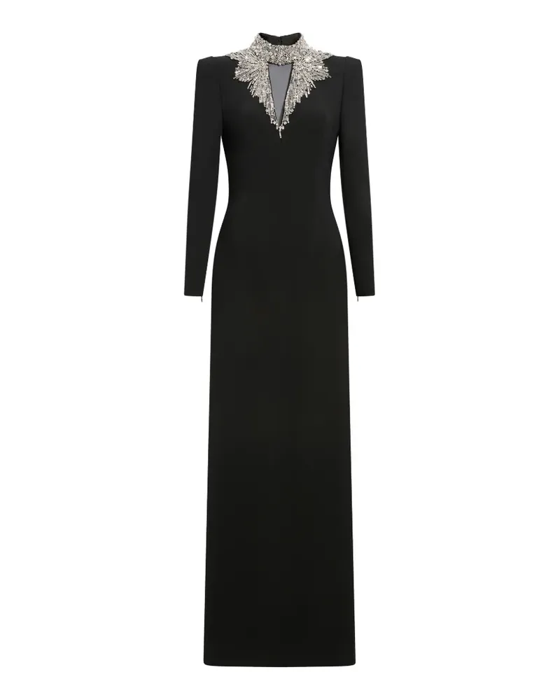 Jenny Packham Chama Abendkleid - Schwarz Schwarz