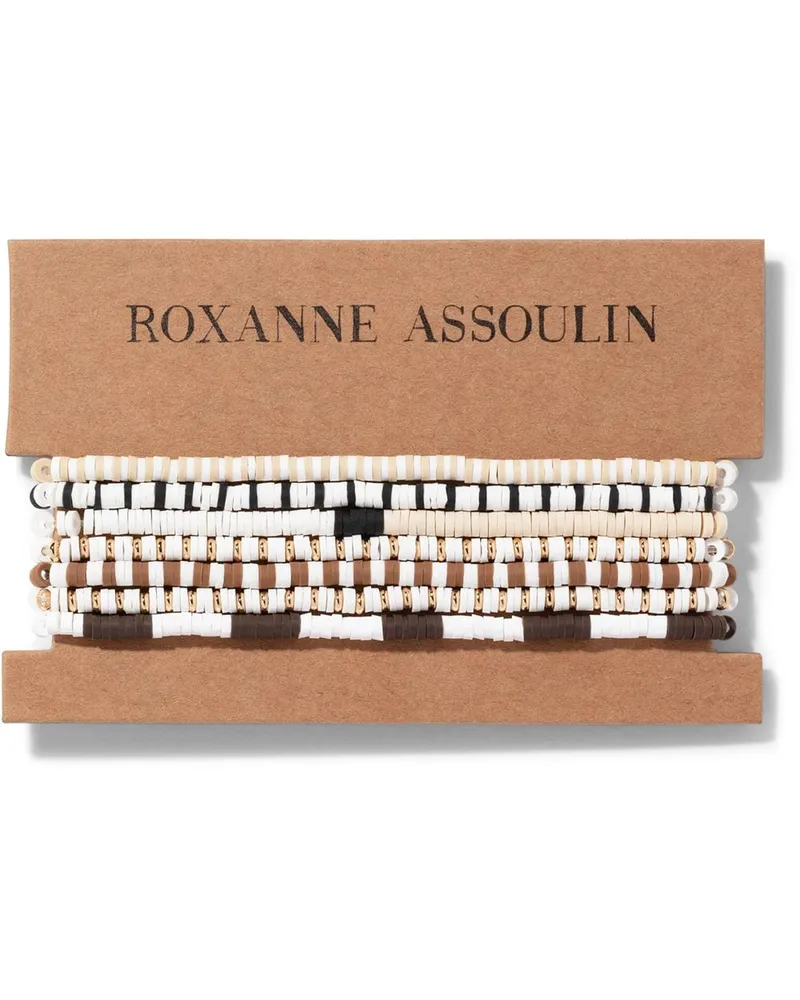 Roxanne Assoulin Color Therapy® Armband-Set Weiß