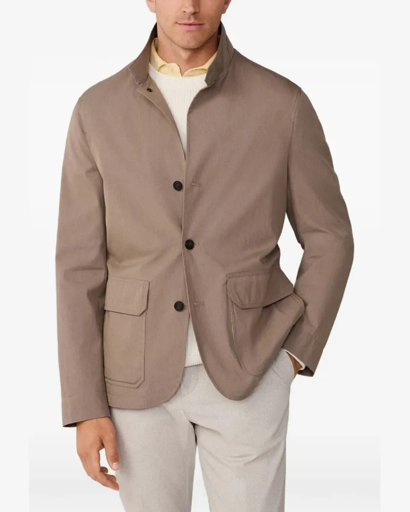 Hackett Klassischer Blazer - Nude Nude