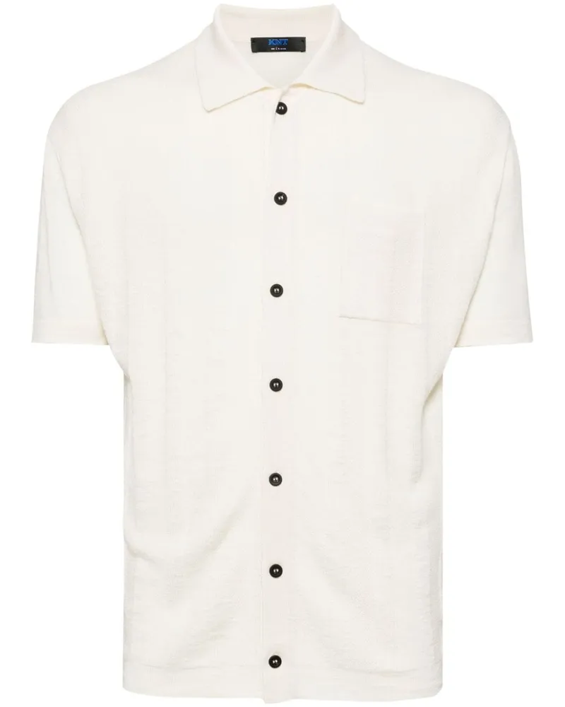 Kiton Kurzärmeliger Cardigan - Nude Nude