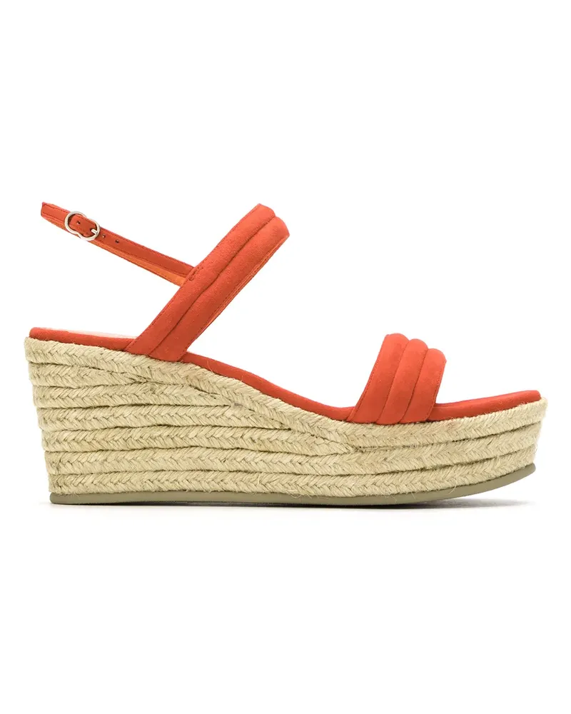 Sarah Chofakian leather platform sandals - Gelb Gelb