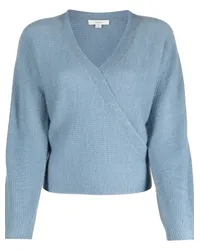 Vince Pullover in Wickeloptik Blau