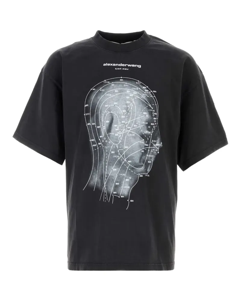 Alexander Wang oversize t-shirt - Schwarz Schwarz