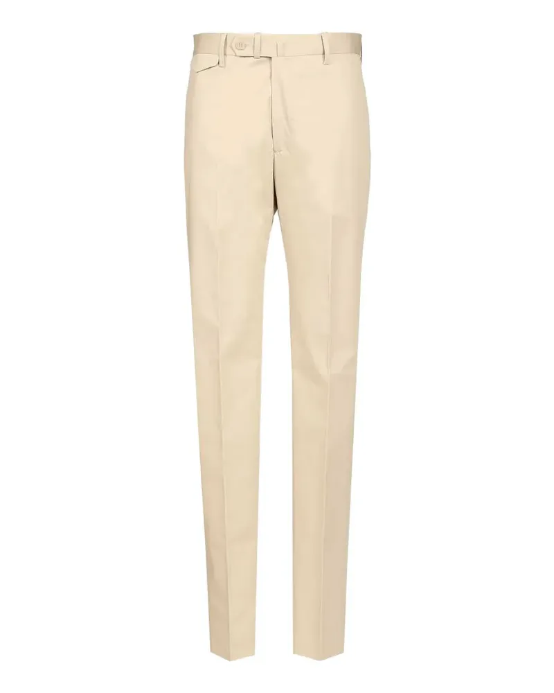 Tagliatore pressed-crease trousers - Nude Nude