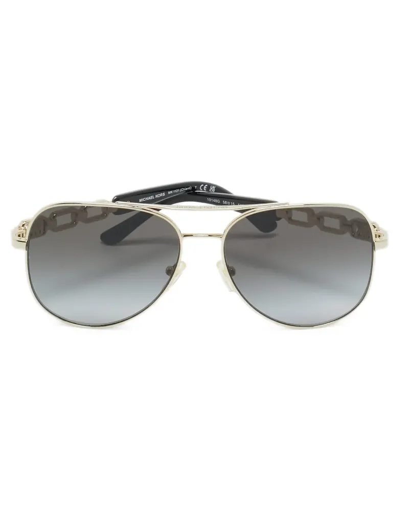Michael Kors Mk 1121 Pilotenbrille mit getönten Gläsern - Gold Gold