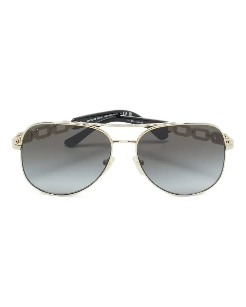 Michael Kors Mk 1121 Pilotenbrille mit getönten Gläsern - Gold Gold