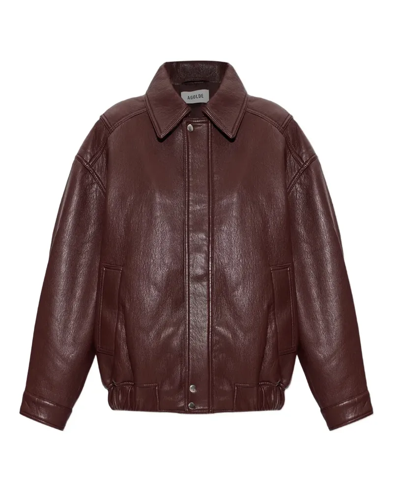 AGOLDE Ona bomber jacket - Rot Rot