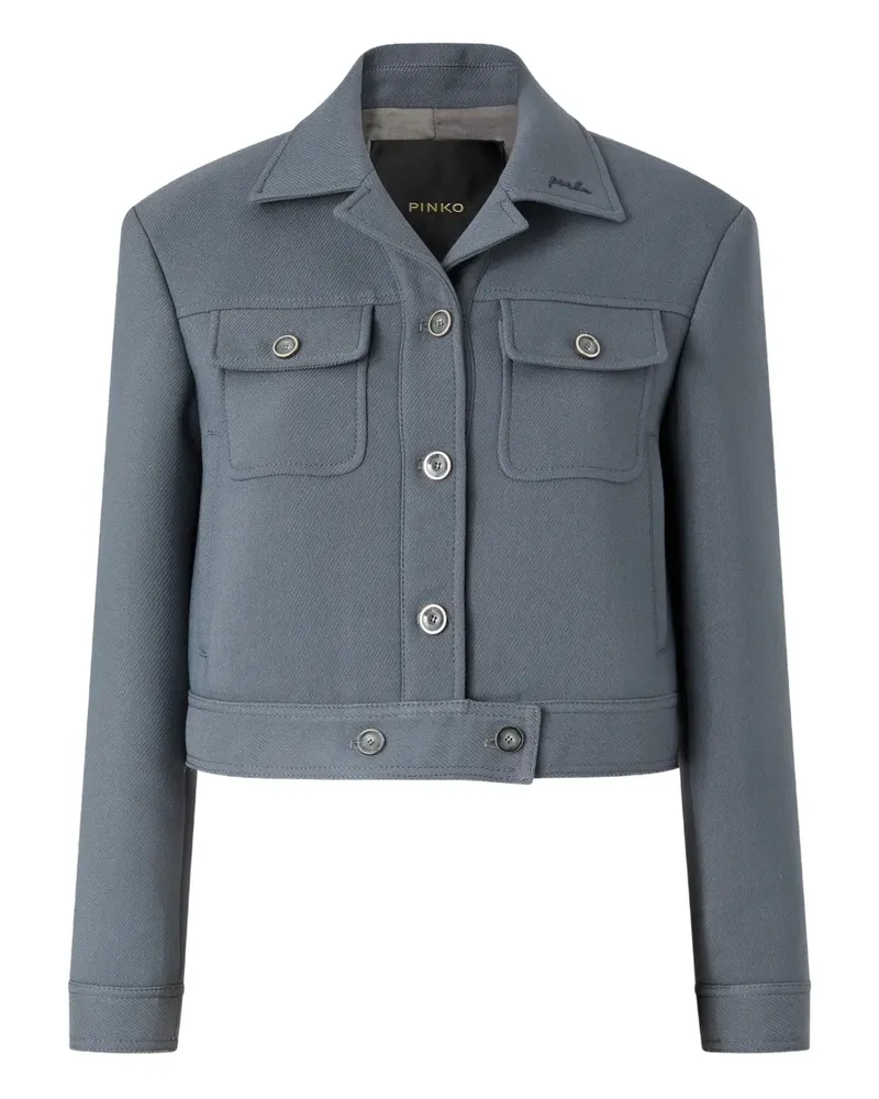Pinko Jacke mit Knöpfen - Grau Grau