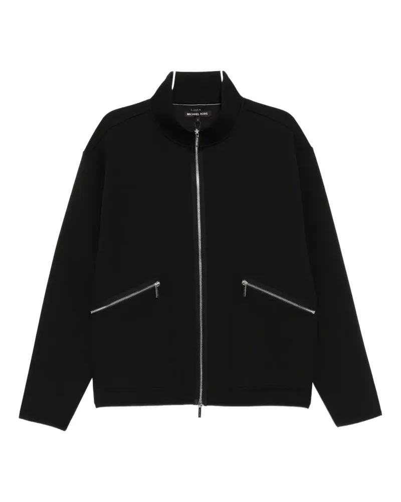 Michael Kors Jacke mit Logo-Schild - Schwarz Schwarz