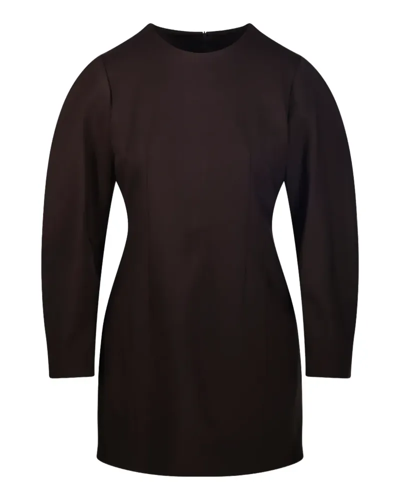 P.A.R.O.S.H. P.A.R.O H. long-sleeve mini dress - Braun Braun