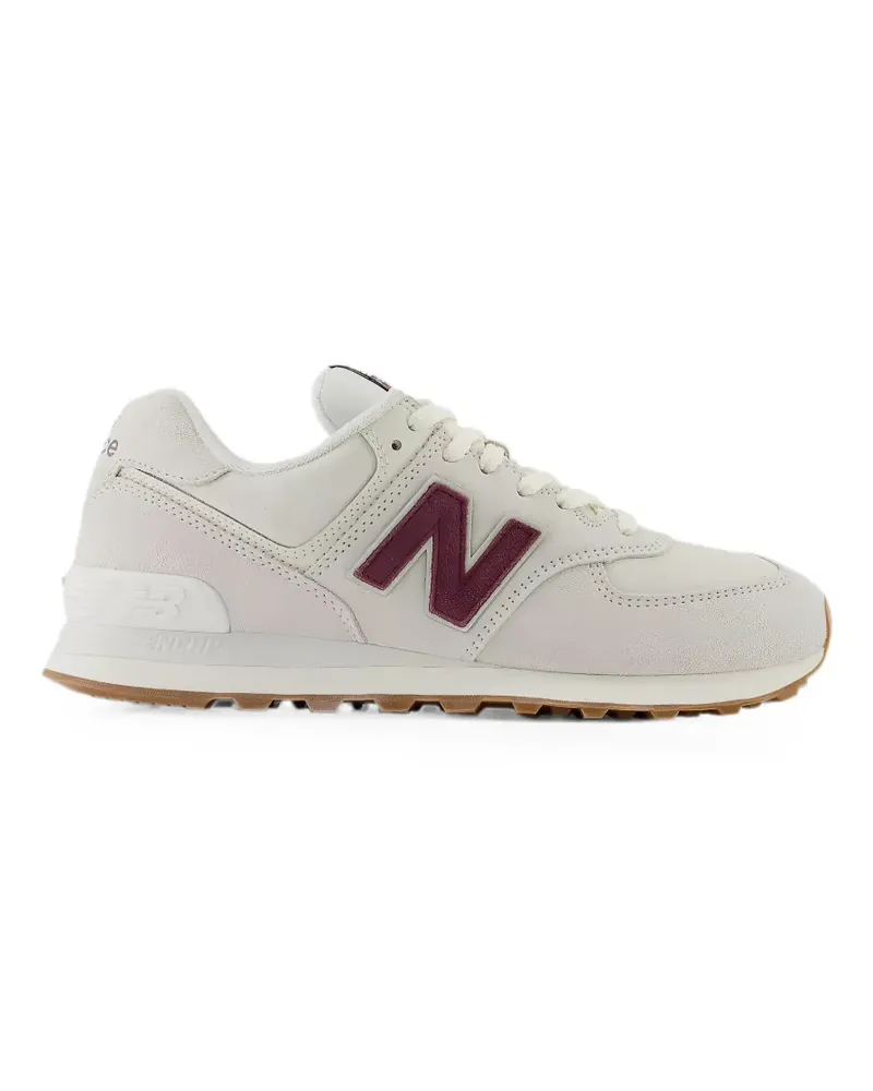 New Balance 574 panelled sneakers - Nude Nude