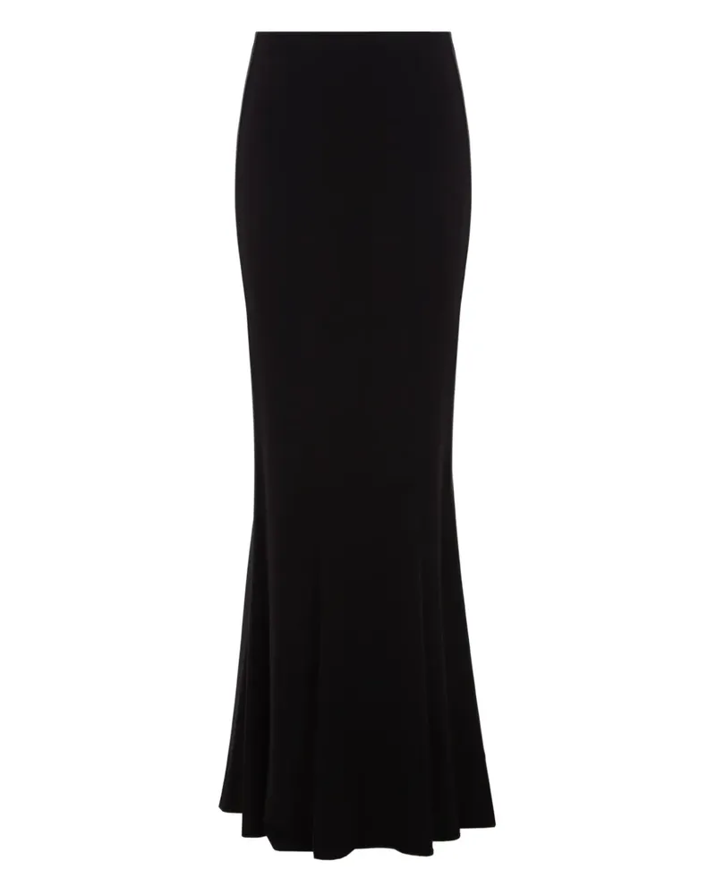 Saint Laurent Rock mit asymmetrischem Saum - Schwarz Schwarz